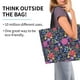 thumbnail image 2 of Fotbe Floral Bolsa Tote Estética de Lona con Estampado para Mujer - Bolsa Reutilizable de Hombro Casual para Vacaciones, Compras, Trabajo y Gimnasio, 2 of 8
