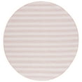 thumbnail image 2 of SAFAVIEH Hampton Duana Striped Indoor/Outdoor Area Rug, Pink Ivory/Multi, 6'5" x 6'5" Round, 2 of 5