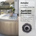 thumbnail image 5 of JHEHF Massage Bathtub Air Cover SPA Inflatable Hot Tub Replacement Parts Portable Screw Cap Replacement One Way Air Cap, 5 of 8