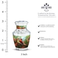 thumbnail image 2 of Cardinal Bird Sacred Keepsake Small Urn - Timeless Miniature Memorial for Adults Funeral Urns For Human Ashes - Memorial Urns 3 Inch, 1 Pc, 2 of 5