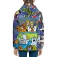 thumbnail image 4 of Lsque Scooby-Doo Patten Youth Hoodie Sweatshirt Pullover with Kangaroo Pocket Boys and Girls Hoodie Warm Hoodie for Kids, 4 of 8
