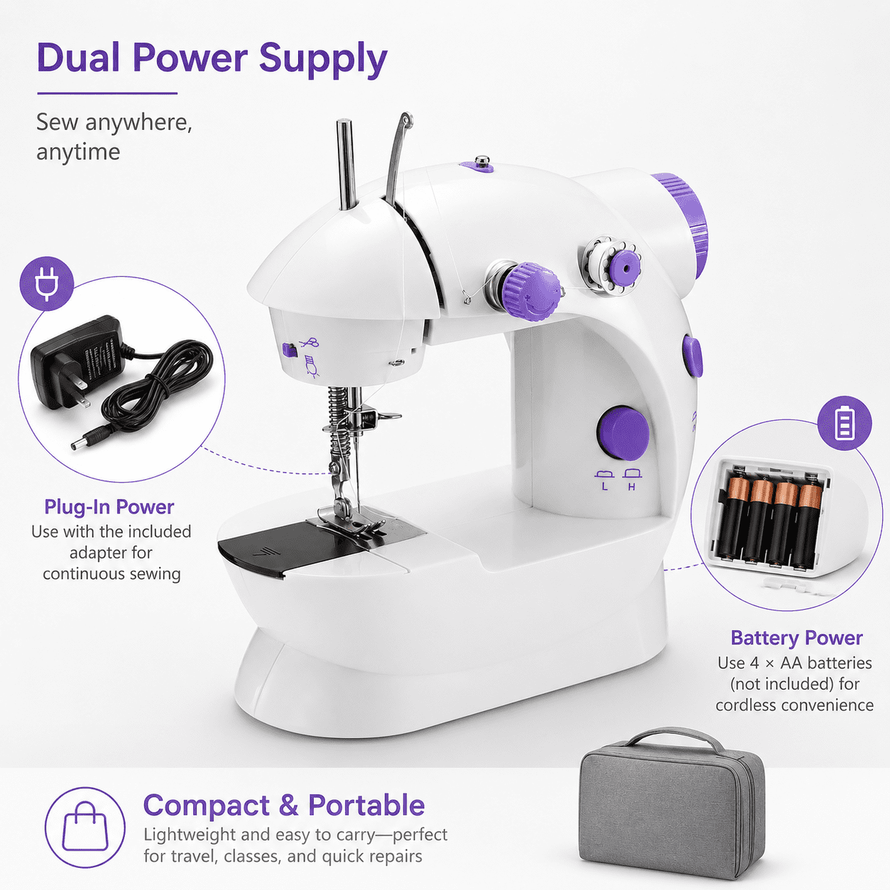 Portable Electric Sewing Machine