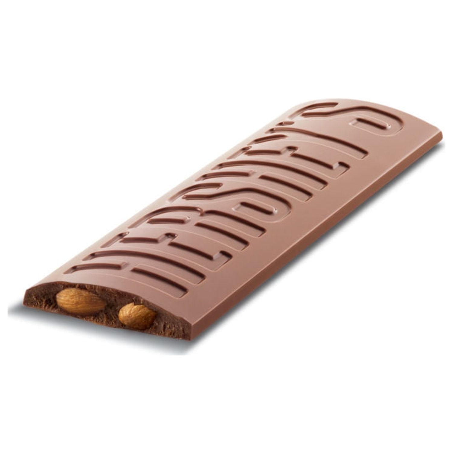 Hershey's Milk Chocolate with Whole Almonds Candy, Bars 1.45 oz, 6 Count pack of 2
