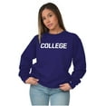 thumbnail image 3 of Animal House Faber College Frat Party Unisex Plus Fleece Graphic Sweatshirt Brisco Brands 3X, 3 of 5