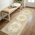 thumbnail image 6 of KUETH 2'x7' Area Rugs for Living Room, Non Slip Machine Washable Vintage Indoor Rug, Ultra Thin Chenille Print Rug for Bedroom Dining Room Home Office, 6 of 7
