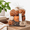 Burnt Orange, variant on Large Decorative Vase Filler Bag With Orbs Balls (beige)