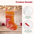 thumbnail image 4 of Lsque Orange Flower Psychedelic Pattern 18 Inch Christmas Stockings, Festive Holiday Stocking for Christmas Decorations Holiday Decor, 4 of 8