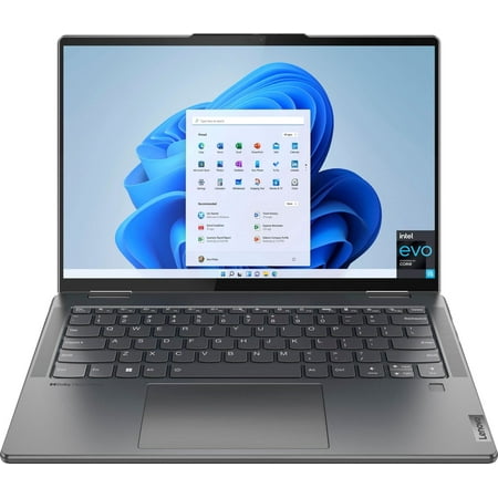 Lenovo Yoga 7i 2-in-1 Laptop | Intel 10-Core i7-1255U Processor | 14" 2.2K Touchscreen | Iris Xe Graphics | 8GB DDR5 | 512GB SSD | Backlit Keyboard | Fingerprint | WI-FI 6e | USB4.0 | Windows 11 Home