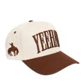 thumbnail image 3 of Yeehaw Cowboy Trucker Hat, Embroidered Adjustable Snapback Cap for Men and Women, Western Rodeo Style Hat for Country Music Lovers and Outdoor Adventures, 3 of 5