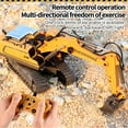 thumbnail image 4 of Tholdsy Excavadora de Control remoto 1:20, camión de ingeniería de simulación con luz de sonido, juego educativo para interiores y exteriores, Kits de construcción modelo Aleación Tholdsy FN010018-01B, 4 of 6