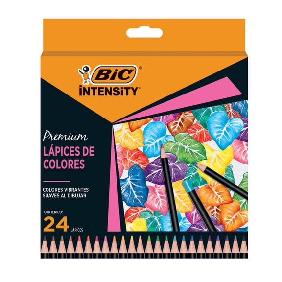 Colores BIC Premium Intensity 24 colores