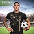 thumbnail image 2 of Mexico Soccer Jerseys Men, Mexican Jersey Soccer, Jersey De Mexico, Mexico National Team Soccer Jersey, Short Sleeve Football Shirt, Casual Sport Training Uniform for Adult and Kids, 2 of 13