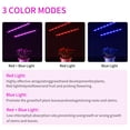 thumbnail image 6 of TUOY 42 LED Grow Lights for Indoor Plants Red Blue Spectrum Auto ON & Off 4 Head Clip-on 4/8/12H Timer 10 Dimmable Level Grow Light with DC Adapter, 6 of 12