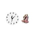 thumbnail image 5 of Reloj de pared,Reloj de pared con bailarina,reloj decorativo colgante.,Relojes de pared silenciosos Reloj decorativo de tiempo silencioso,Letrero de mesa,Decoración de escritorio acrílica, 5 of 8