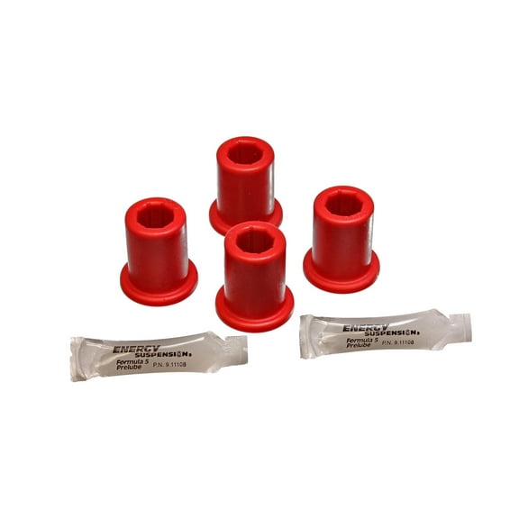 Energy Suspension Spring Bushings - Red Fits select: 1994 TOYOTA PICKUP 1/2 TON EXTRA LONG WHEELBASE DX, 1995 TOYOTA TACOMA