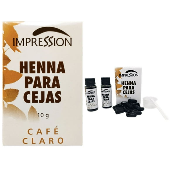 Kit Henna Cejas Hd Tipo Microblading Semipermanente Brow Laminado 7 Colores Tonos a Escoger