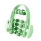 thumbnail image 5 of Masajeador de piernas con rodillo para muslos, equipo de ejercicio manual para ejercitar los músculos. Verde, 5 of 9