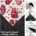 thumbnail image 3 of Pioneer Flower Floral Print Pattern Kitchen Rugs Sets Of 3,Kitchen Runner Rugs Non Skid Washable,Decorative Kitchen Floor Mats for Kitchen,Sink,Laundry,17"x30"+ 17"x47" + 17"x59", 3 of 6