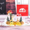 thumbnail image 1 of Paquete de 10 tarjetas de Feliz Navidad, animales, bosque, Pop-Up, tarjetas de vacaciones con sobre, Año Nuevo, tarjetas de felicitación de navidad, regalos hechos a mano, 1 of 4