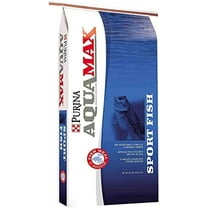 Aquamax Sportfish MVP Game Fish Feed 50 lb, 43% Protein, Diet for Bass, Bluegill, Trout (50 lb)