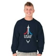 thumbnail image 5 of US Air Force Military Aircraft Jet Sweatshirt for Men or Women Brisco Brands S, 5 of 6