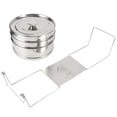 thumbnail image 2 of Cergrey Food Steamer,Stackable 3 Tier Stainless Steel Steamer Cooker Pot Set Cook Food Pressure Pot Accessories,Pressure Pot Accessories, 2 of 8
