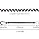 thumbnail image 2 of Eigraketly 4 piezas de cordones de pesca con hebilla de bloqueo, cuerdas de resorte retráctiles, llavero en resistente al desgaste, Pescar, 2 of 6
