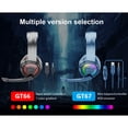 thumbnail image 3 of OVLENG GT67 Wired Headset Head-Mounted Earphone 3.5MM USB Interface LED RGB Light Computer Gaming Stereo Road Gaming Wired Headphone With 95° Pointing Microphone, 3 of 9