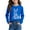 Blue, variant on Lilgiuy Easter Tshirts for Girls Casual Loose Clothes Solid Color Long Sleeve Round Neck Tee Shirts Kids Boys Spring Outfits for Beach Party Vacation Birthday Holiday (Beige,9-10 Years)