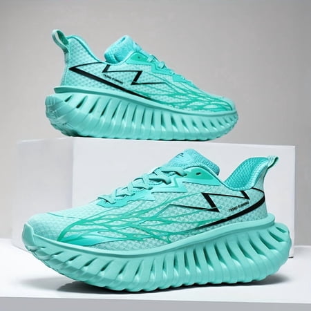 [Sneakers] Men'S Running Shoes That Are Lightweight And Breathable, Designed for Road Racing; Outdoor Marathon Training Footwear with Laces for Adults