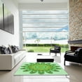 thumbnail image 7 of Ahgly Company Machine Washable Indoor Rectangle Transitional Jade Green Area Rugs, 7' x 10', 7 of 7