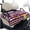 Red Blue Line Coconut Tree, variant on Yuyamidu Golf Cart Seat Covers with Front Pockets Soft Golf Cart Seat Towel Blanket for 2 Passenger Seats All Weather Protection, 4th of July