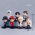 thumbnail image 4 of 7 Unids/set BTS Figura De Acción Q Versión Bt21 Mcdonalds Figurita Kpop Periférico Adornos Para Muñecas, 4 of 4