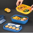thumbnail image 5 of Bento Lunch Boxes for Adults, Eco-Friendly Bento Lunch Box Meal Prep Containers,, 5 of 5