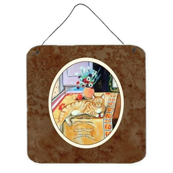 Cat Wall or Door Hanging Prints, 6 x 0.02 x 6 in.