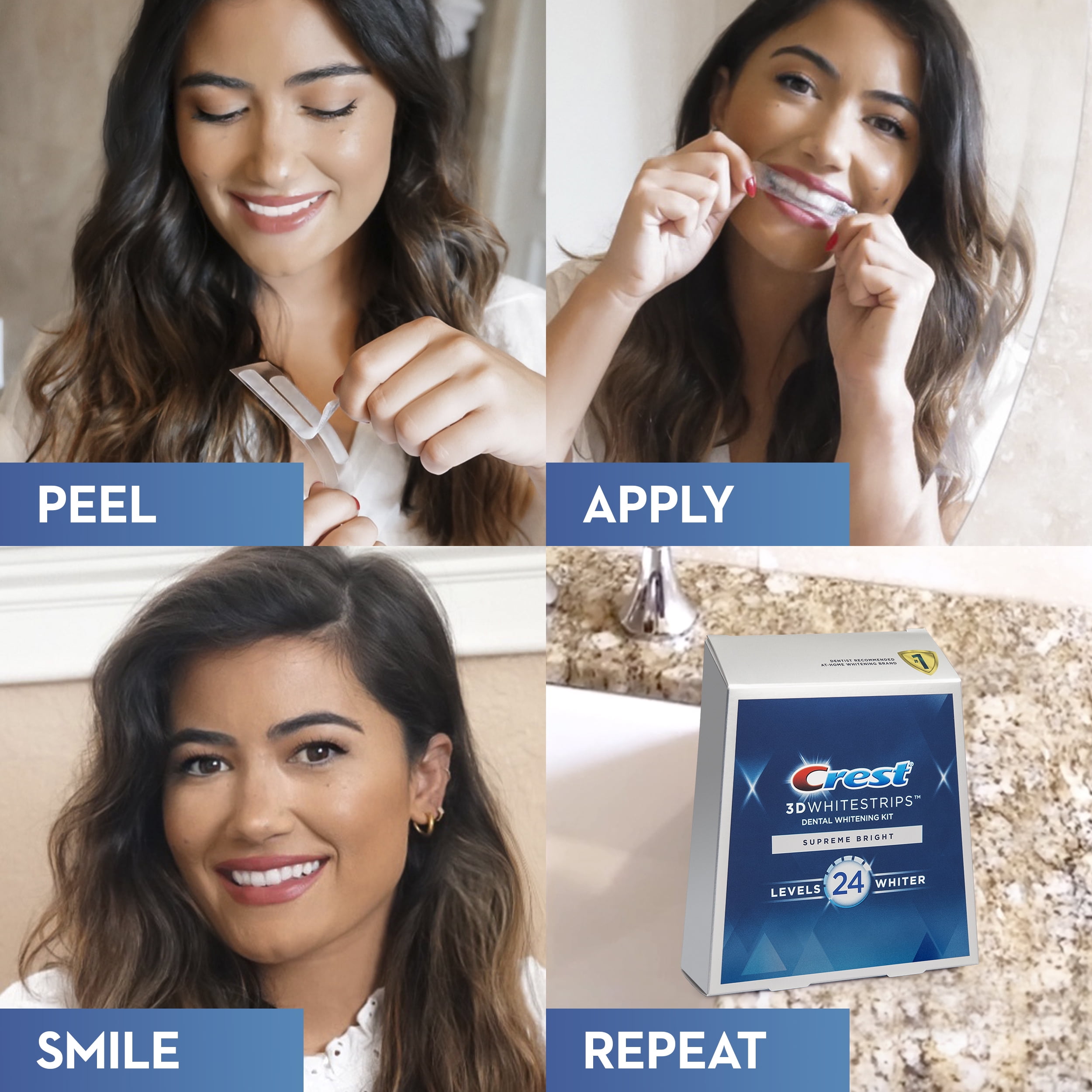 Crest 3D White Whitestrips Supreme Flexfit, 21 Treatments