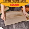 thumbnail image 3 of Unbleached Parchment Paper Roll, 15 in x 210 ft Unbleached Non-Stick Baking Paper, Heat Resistant & Food Grade Brown Parchment for Baking, Oven, Cooking, Grilling, Air Fryer, 3 of 4