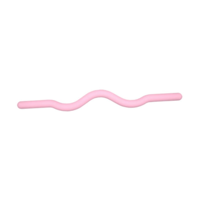 Baohd Bar 15lb Weight Bar Accessory Metal Exercise Bar for Lats Row Pink 90cm