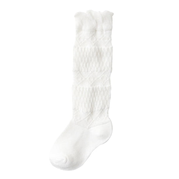 JAJAHO Socks Baby Thigh High Socks Summer Boys Girls Mesh Breathable Stockings Solid Color Soft Sock
