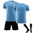 thumbnail image 1 of Nuevo 2021/2022 Kids Soccer Jersey 9# L.suarez 21# E.cavani Football Jerseys Suit Shorts/calcetines Set-Bule-24 BmatwkZeng Bmatwk Jersey, 1 of 2