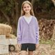 thumbnail image 1 of Cowsor Kids Cardigan Sweater Winter Warm V Neck Cotton Knit Sweaters Fall Fashion Long Sleeve Open Front Button Down Tops, 1 of 6