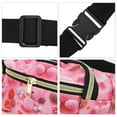 thumbnail image 4 of Unique Bargains 1 Pc Fanny Pack Bears Print Waist Bag Rose Red, 4 of 6