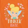 thumbnail image 3 of Tinker Bell - Tinker Bell Floral - Toddler And Youth Short Sleeve Graphic T-Shirt, 3 of 5
