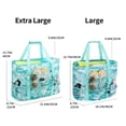 thumbnail image 4 of Bolsa de Playa KABAQOO de Malla Extra Grande Impermeable con 9 Bolsillos, 4 of 7