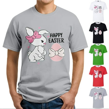 

Easter Big & Tall Men 3D Print Graphic T-Shirts Oversized Shirts Size 70-8XL