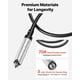 thumbnail image 5 of Amoladora de eje flexible VEVOR, 125 W, 18000 RPM, herramienta rotativa eléctrica, 5 of 9