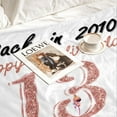thumbnail image 4 of 13 Year Old Girl Gift Ideas,13th Birthday Decorations for Girls,Teen Girl Gifts,Happy 13 Year Old Birthday Gifts for Daughter,Sister,Niece,Blankets for Kids Back in 2010 Blanket 50x60 Inch, 4 of 6