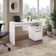 thumbnail image 1 of Mesa Oficina Kappesberg 120cm con Cajón y Puerta Blanco, 1 of 6