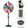 thumbnail image 5 of WinSpin 24" Dual Use Prize Wheel Tabletop or Floor Stand Fortune Spinning Wheel for Tradeshow Carnival Game Wheel, Classic Series, 5 of 9