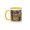 Yellow/White, variant on 3drose, Clock Tower, City Hall, Cape Town, South Africa., 11oz Mug